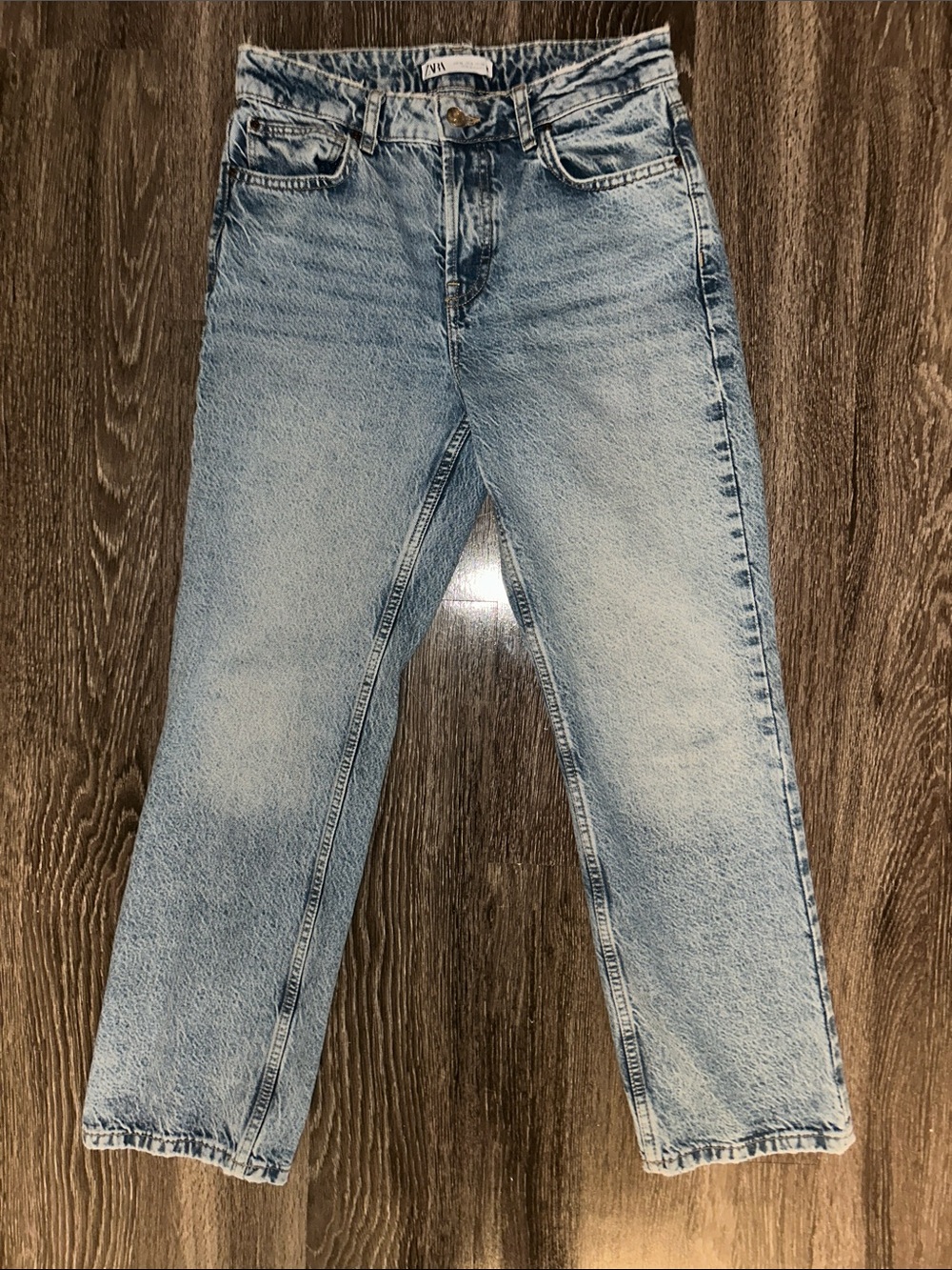 Zara Retro Relaxed Fit Jeans - Size 6